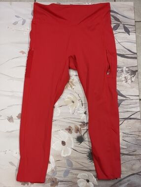 Fabletics Motion365 Red Active Leggings